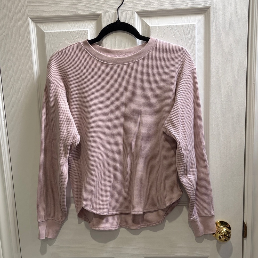 Uniqlo Waffle-Knit Long Sleeve - xs